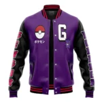 Cheerful Adventure Baseball Jacket, Anime Lifestyle Varsity Jacket ANI005122325024
