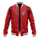 Cyberpunk Chaos Baseball Jacket, Anime-Inspired Varsity Outerwear ANI005122325028