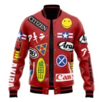 Futuristic Rebellion Baseball Jacket, Stylish Anime Fan Apparel ANI005122325042