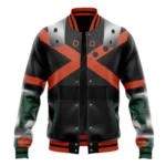 Power Responsibility Baseball Jacket, Everyday Anime Varsity Gear ANI005122325080
