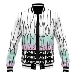 Night Battles Baseball Jacket, Loyal Anime Fan Varsity Gear ANI005122325113