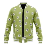 Pain Strength Baseball Jacket, Loyal Anime Fan Varsity Gear ANI005122325138