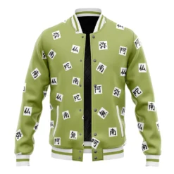 Pain Strength Baseball Jacket, Loyal Anime Fan Varsity Gear ANI005122325138