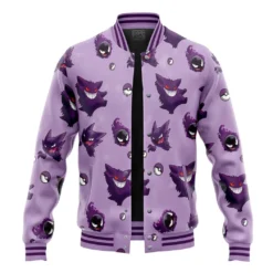 Colorful World Baseball Jacket, Cool-Weather Anime Jacket ANI005122325158
