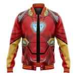 Blockbuster Heroes Baseball Jacket, Bold Anime Varsity Jacket ANI005122325159