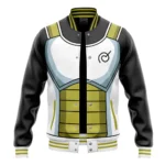 Saiyan Power Baseball Jacket, Anime-Inspired Varsity Outerwear ANI005122325205