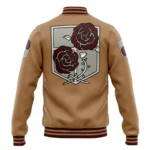 Humanity Struggle Baseball Jacket, Bold Anime Varsity Jacket ANI005122325209