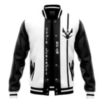 Dark Awakening Baseball Jacket, Bold Anime Varsity Jacket ANI005122325259