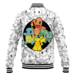 Simple Fun Baseball Jacket, Cool-Weather Anime Jacket ANI005122325283