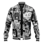 Psychological Horror Baseball Jacket, Custom Anime Varsity Outerwear ANI005122325296
