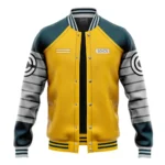 Combat Icon Baseball Jacket, Casual Anime Fan Outerwear ANI005122325319