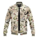Simple Adventure Baseball Jacket, Everyday Anime Fan Gear ANI005122325327