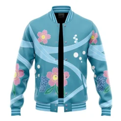 Emotional Journey Baseball Jacket, Bold Anime Varsity Jacket ANI005122325386