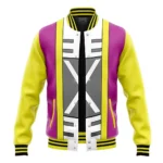 Power Icon Baseball Jacket, Varsity Style Anime Jacket ANI005122325400