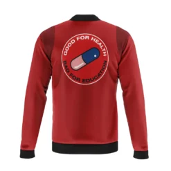 Psychic Collapse Bomber Jacket, Modern Anime Bomber Jacket ANI006241225010