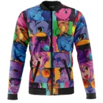 Chaotic Supernatural Bomber Jacket, Casual Anime Bomber Wear ANI006241225062