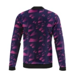 Eccentric Honor Bomber Jacket, Minimal Anime Bomber Wear ANI006241225088