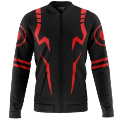 Brutal Exorcism Bomber Jacket, All-Season Anime Bomber ANI006241225096