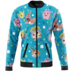 Digital Companions Bomber Jacket, Lightweight Anime Bomber ANI006241225109