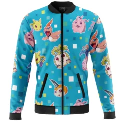 Digital Companions Bomber Jacket, Lightweight Anime Bomber ANI006241225109