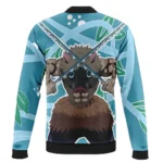 Haunted Courage Bomber Jacket, All-Season Anime Bomber ANI006241225116