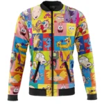 Visual Identity Bomber Jacket, Essential Anime Bomber ANI006241225139