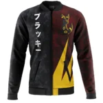 Colorful Comfort Bomber Jacket, Clean Anime Bomber Outerwear ANI006241225165
