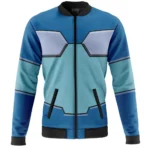 Retro Precision Bomber Jacket, Relaxed Fit Anime Bomber ANI006241225215