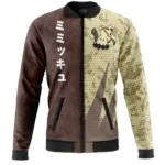 Simple Collecting Bomber Jacket, Unisex Anime Bomber Jacket ANI006241225252