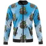 Calm Adventure Bomber Jacket, Anime Lifestyle Bomber Jacket ANI006241225266