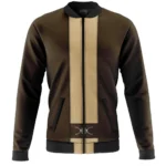 Galactic Legacy Bomber Jacket, Minimal Anime Bomber Wear ANI006241225268