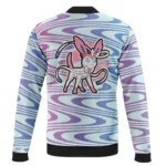 Casual Exploration Bomber Jacket, Relaxed Fit Anime Bomber ANI006241225275