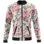 Playful Escape Bomber Jacket, Urban Anime Bomber ANI006241225287