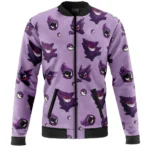 Calm Journey Bomber Jacket, Clean Anime Bomber Outerwear ANI006241225305