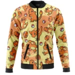 Playful Comfort Bomber Jacket, Urban Anime Bomber ANI006241225307