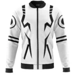 Cursed Warfare Bomber Jacket, Streetwear Anime Bomber ANI006241225354