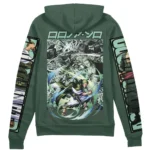 Loyal Path Zipper Hoodie, Cozy Anime Zip Hoodie ANI007122525054