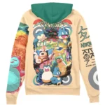 Heavy Impact Zipper Hoodie, Cozy Anime Zip Hoodie ANI007122525057