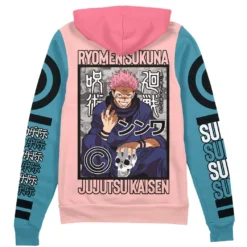 Sharp Control Zipper Hoodie, Anime Fan Zip Hoodie ANI007122525076