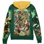 Brave Formation Zipper Hoodie, Anime Zip-Up Hoodie ANI007122525079