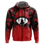 Battle Instinct Zipper Hoodie, Lightweight Anime Zip Hoodie ANI007122525080