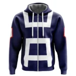 Rising Potential, Hero Drive, Growth Mindset, Courage Spark, Training Spirit, Inner Power, Moral Strength, Brave Path, Power Control, Steady Progress, Hero Resolve, Will To Rise, Disciplined Force, Youth Energy, Determined Heart Zipper Hoodie, Lightweight Anime Zip Hoodie ANI007122525096