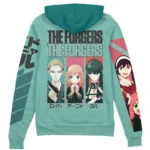 Silent Skill Zipper Hoodie, Anime Urban Zipper Hoodie ANI007122525100