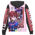 Mecha War Anime Zipper Hoodie, Anime Lounge Zip Hoodie ANI007122525110