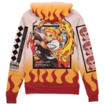 Endure Path Zipper Hoodie, Anime Casual Outerwear Hoodie ANI007122525138