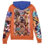 Pure Power Zipper Hoodie, Anime Zip-Up Hoodie ANI007122525143