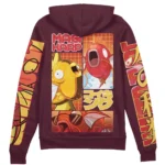 Steady Journey Zipper Hoodie, Comfortable Anime Zip Hoodie ANI007122525146