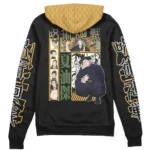 Ruthless Precision Zipper Hoodie, Anime Everyday Zip Jacket ANI007122525154