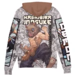 Silent Strike Zipper Hoodie, Lightweight Anime Zip Hoodie ANI007122525165
