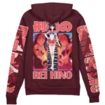 Lunar Calm Zipper Hoodie, Anime Casual Zip Hoodie ANI007122525172